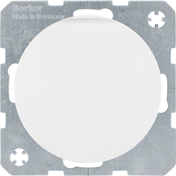 Hager/Berk SCHUKO-Steckdose pows/gl m. Klappdeckel 47512089